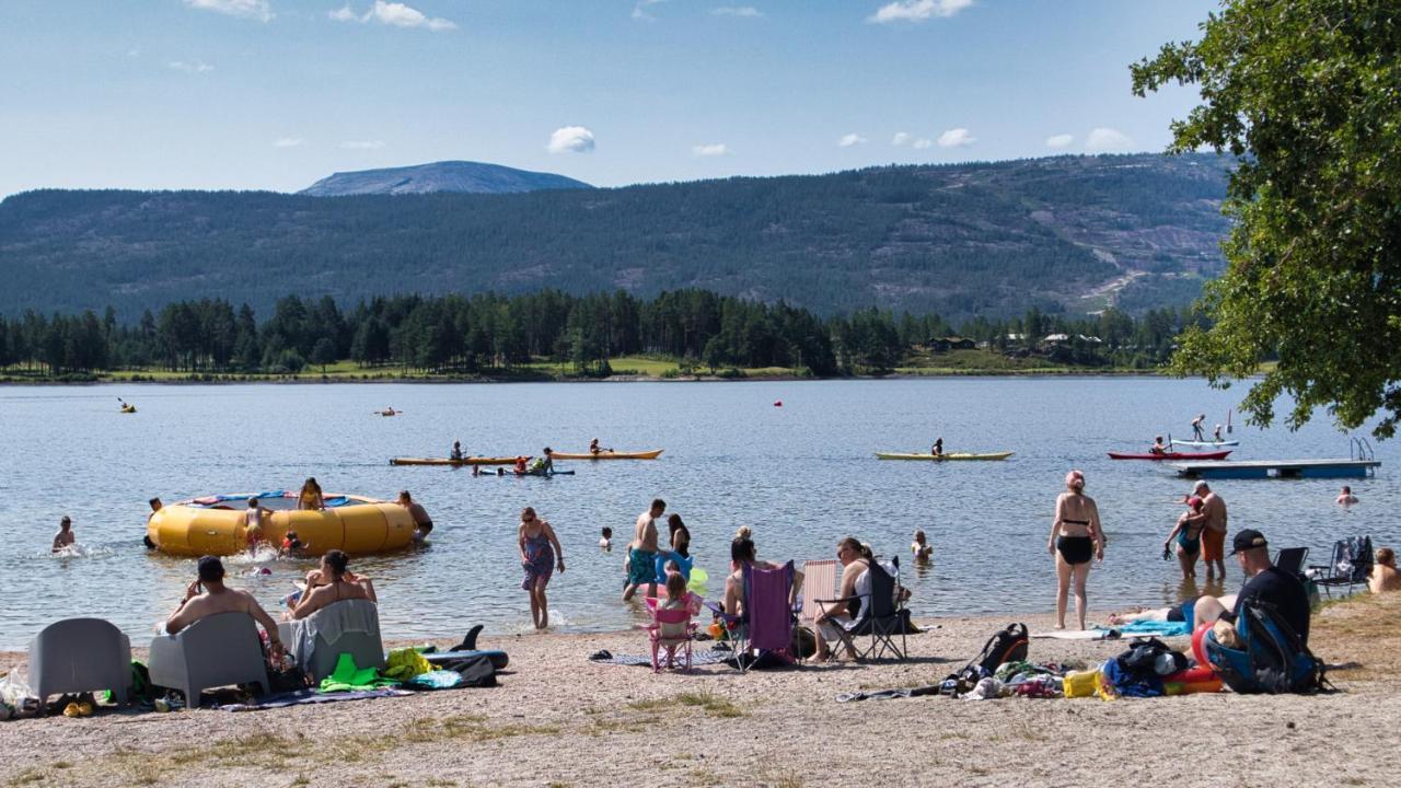 Hytte Naer Vannet, Jacuzzi Og Sauna Vradal Kültér fotó