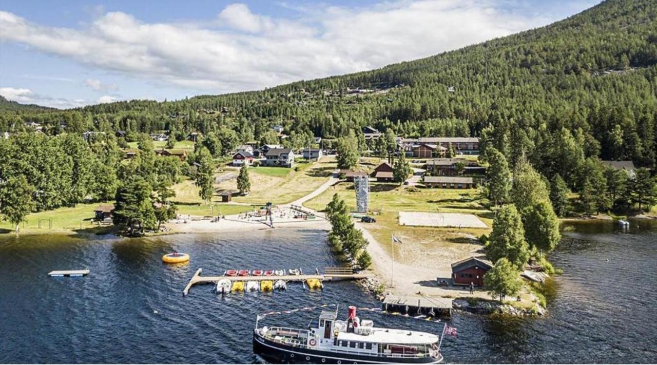 Hytte Naer Vannet, Jacuzzi Og Sauna Vradal Kültér fotó